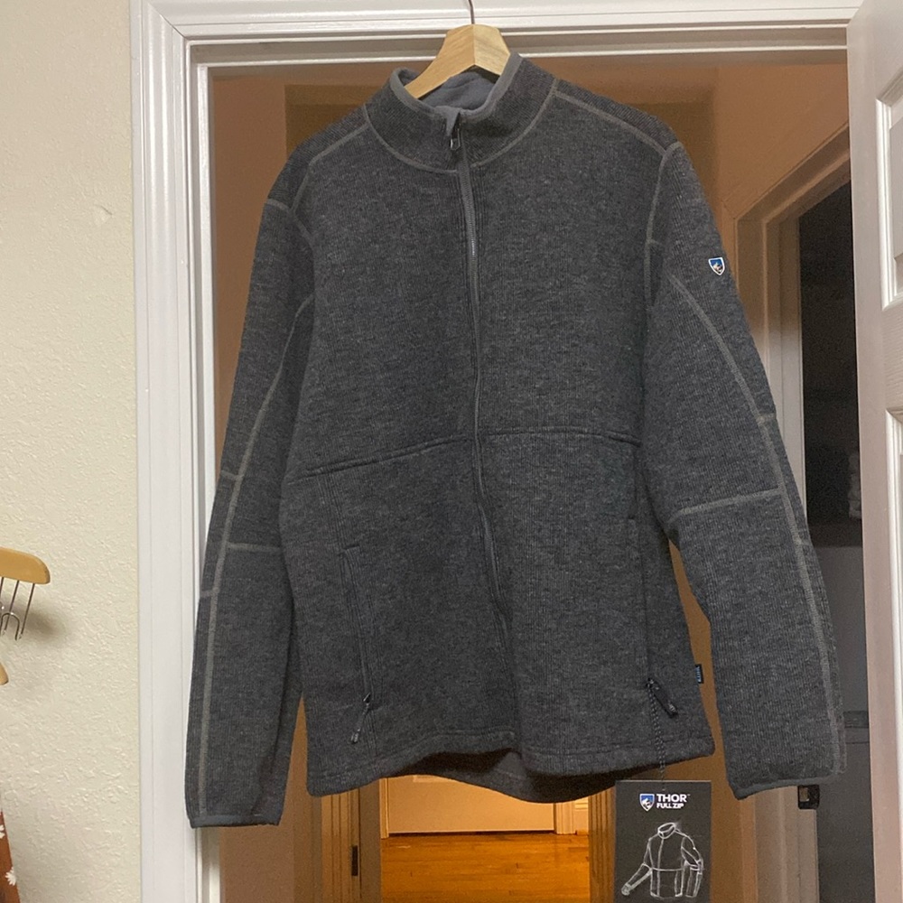 Kuhl Thor FZ BRAND NEW Graphite Wild Resistant Wool Fleece